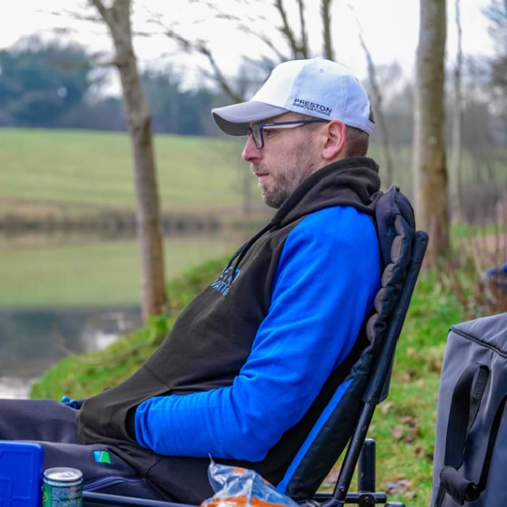 PRESTON White PI Logo Cap