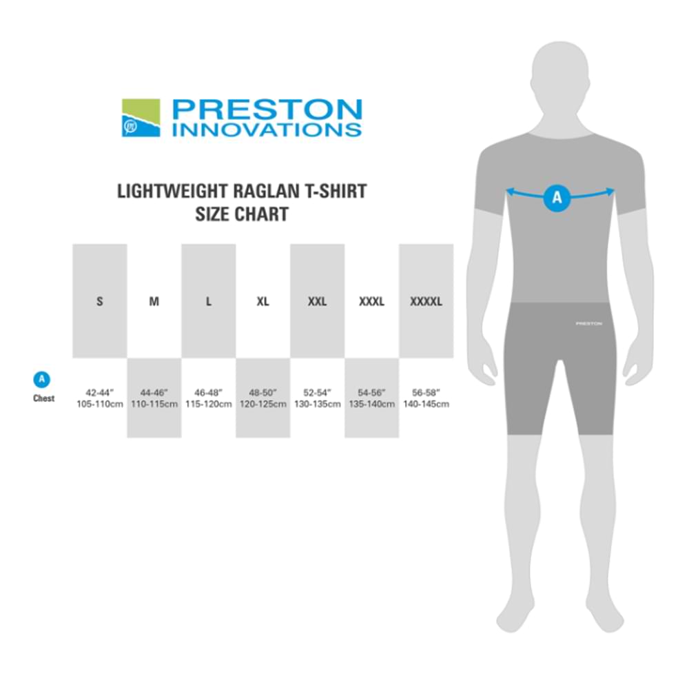 PRESTON Lightweight White Raglan T-Shirt