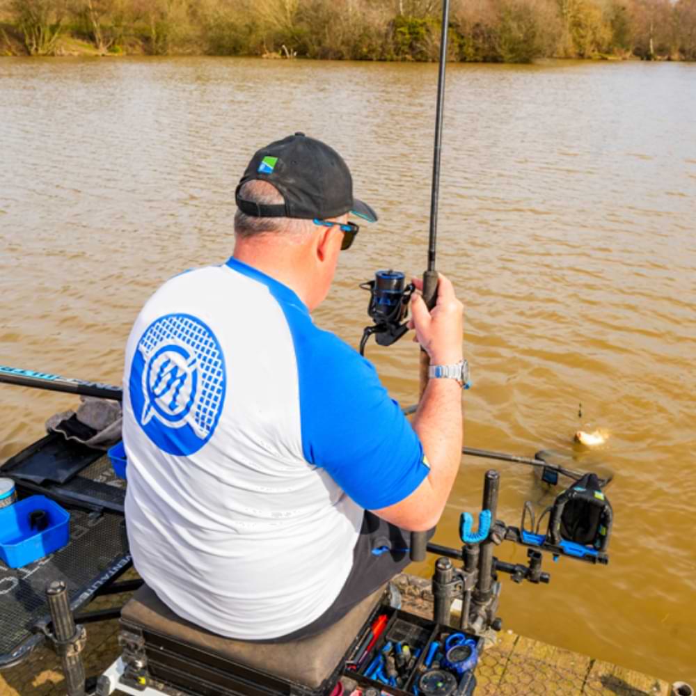 PRESTON Lightweight White Raglan T-Shirt