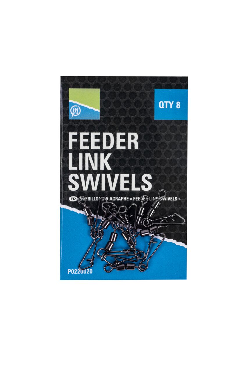PRESTON Double Feeder Link Swivels