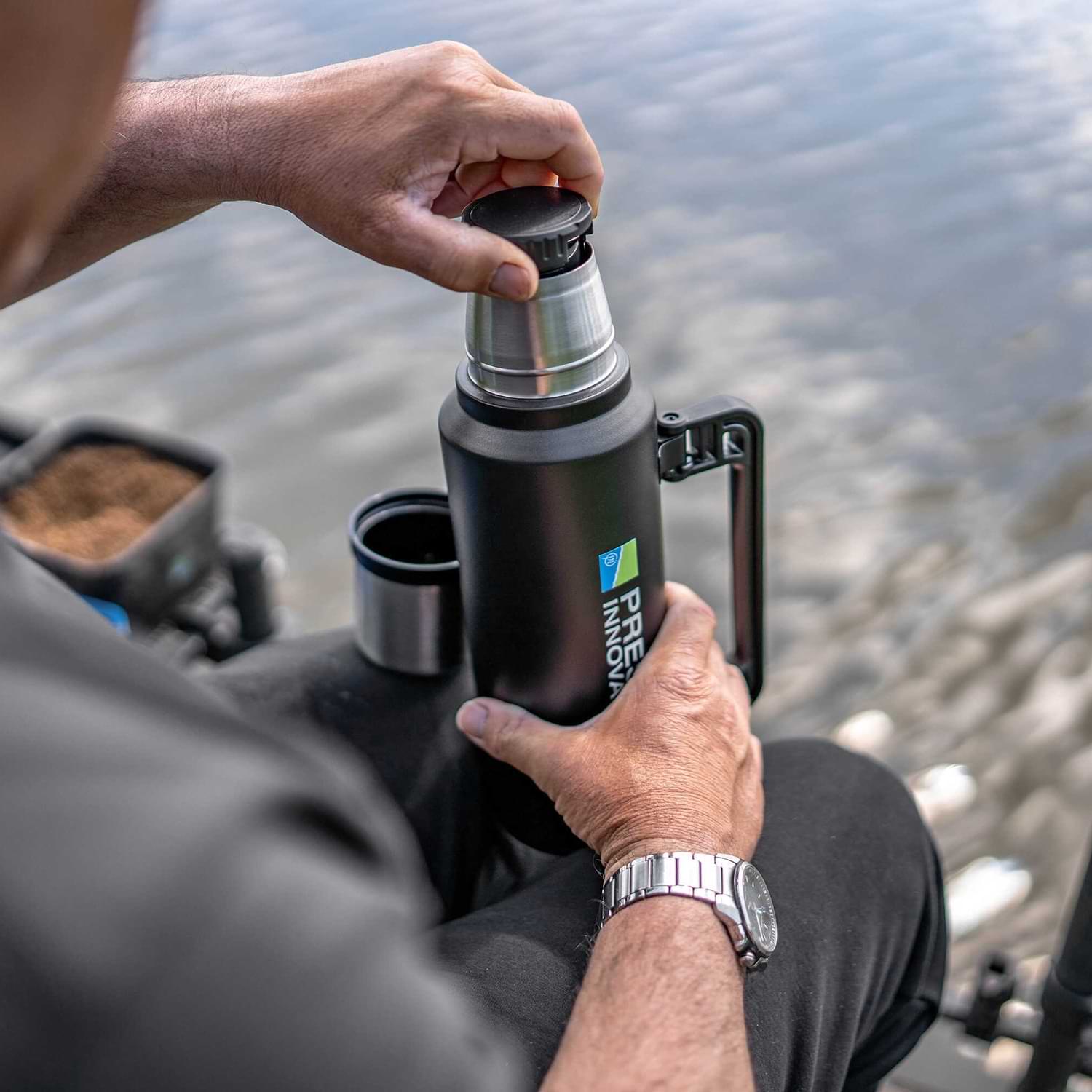 PRESTON 1.4L Stainless Steel Flask