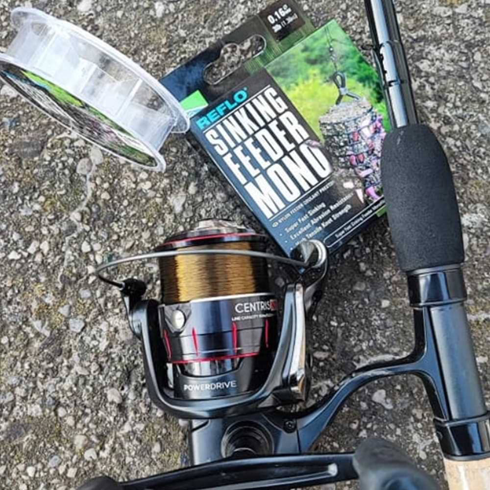 PRESTON Reflo Sinking Feeder Mono 150m