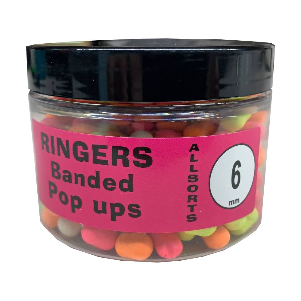 RINGERS Banded Allsort POP UP 60g 6mm