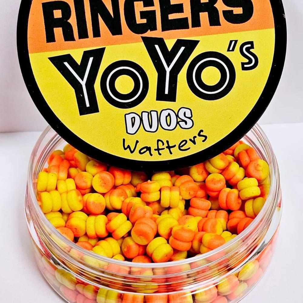 RINGERS Yoyos Duo Wafters Orange & Yellow 30g