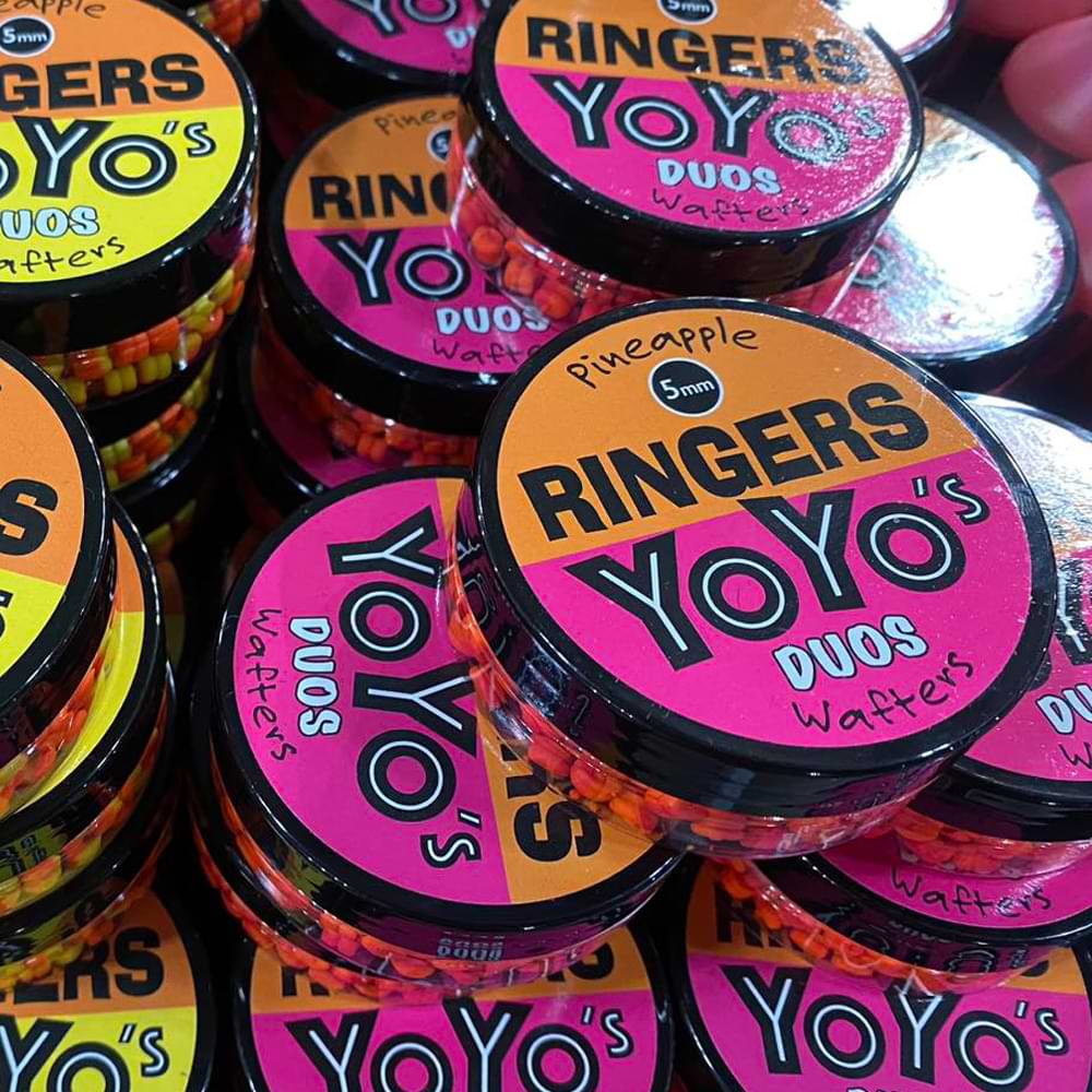 RINGERS Yoyos Duo Wafters Orange & Pink 30g