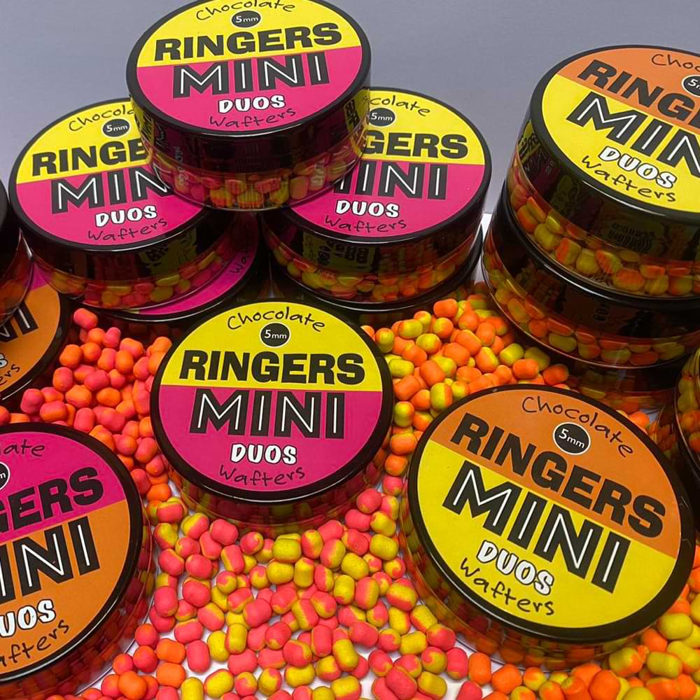 RINGERS Mini Duo Wafters Yellow & Pink 30g