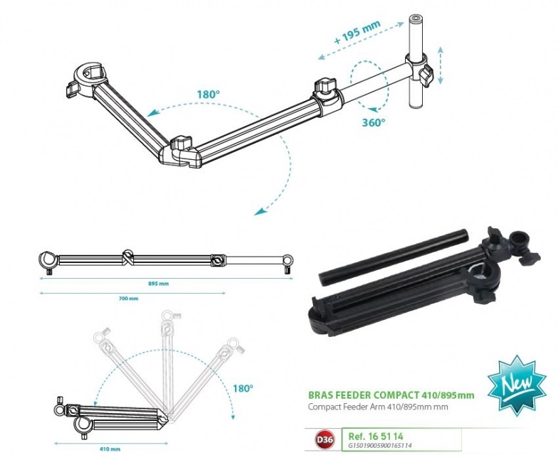 RIVE Compact Feeder Arm D36