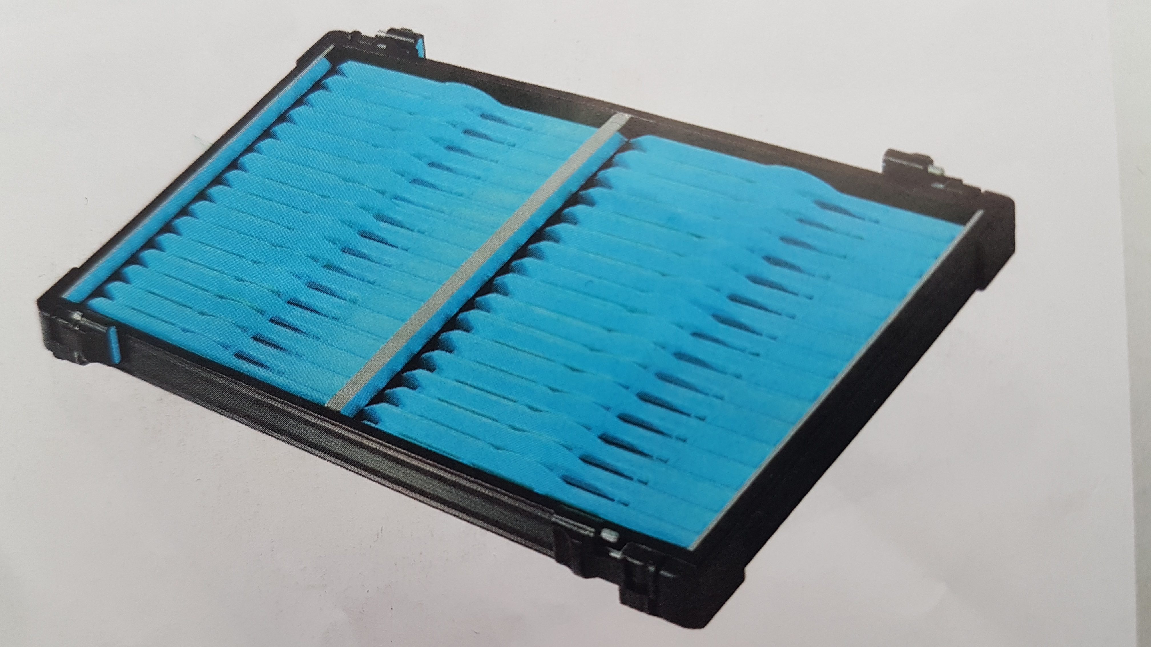 RIVE Black Tray 30mm + 32 Sky Blue Winders 19x1.6cm