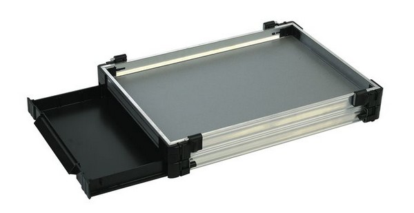 RIVE Tray 30mm + Drawer 30mm Unit - Alu