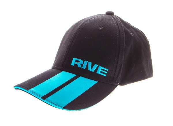 RIVE Cap Black-Aqua