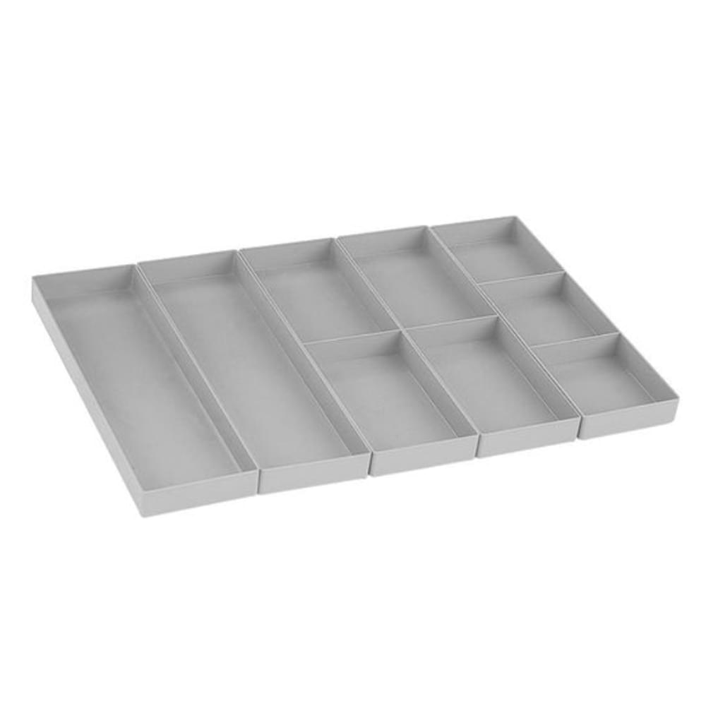 RIVE Grey Drawer Organiser 30mm