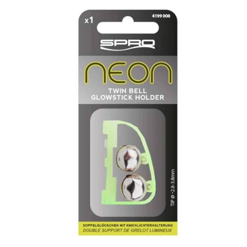 SPRO Neon Clip Double Bell Glowstick Holder
