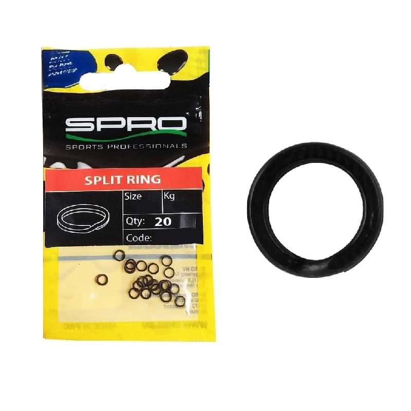 SPRO Matte Black Splitring
