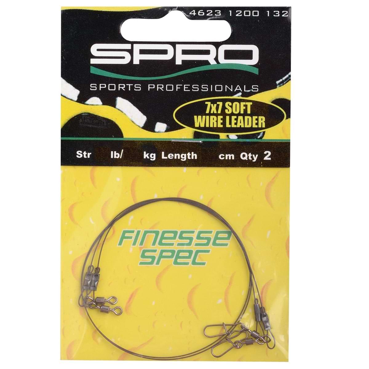 SPRO Wire Leader 7x7 Finesse Spec 30lb 50cm