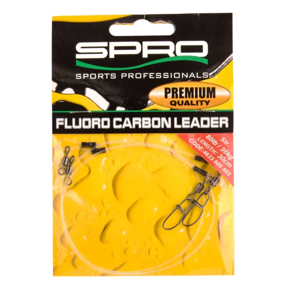 SPRO Fluorocarbon Leader 40cm 100lb