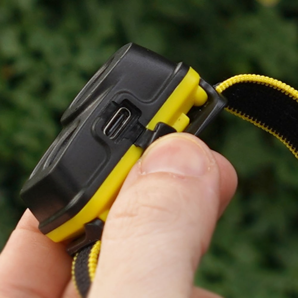 SPRO Headlamp USB White-Red 100L