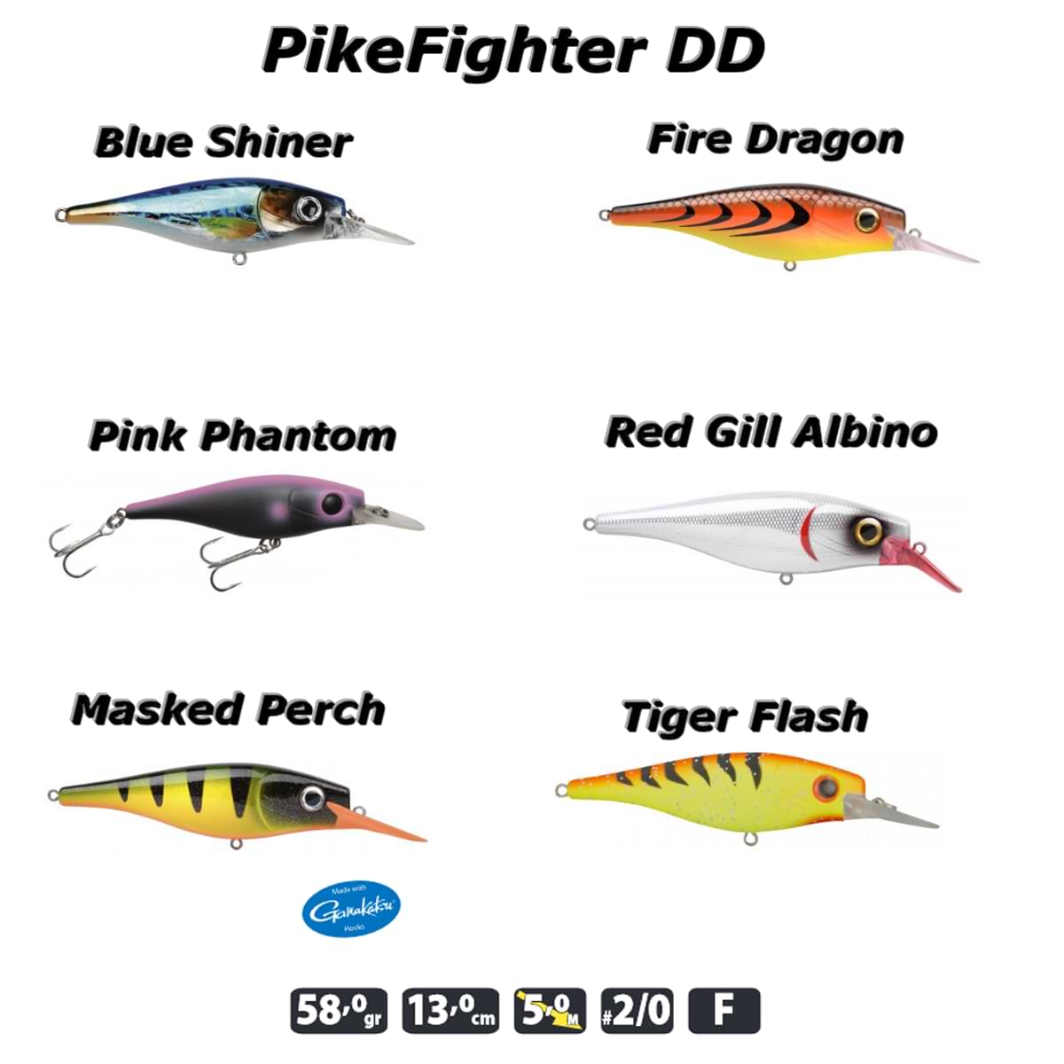 SPRO PikeFighter DD 13cm 58gr F