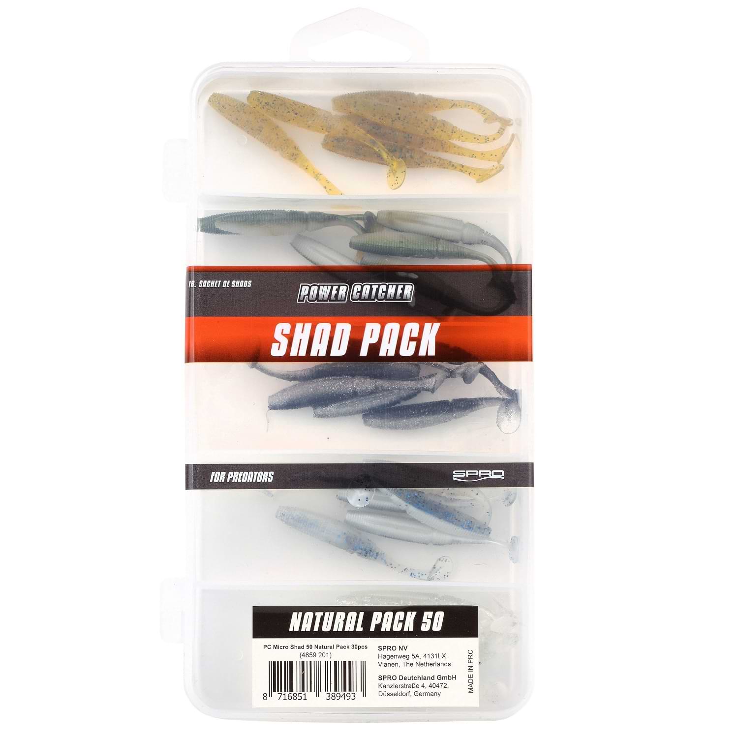 SPRO PowerCatcher Micro Shad 75mm
