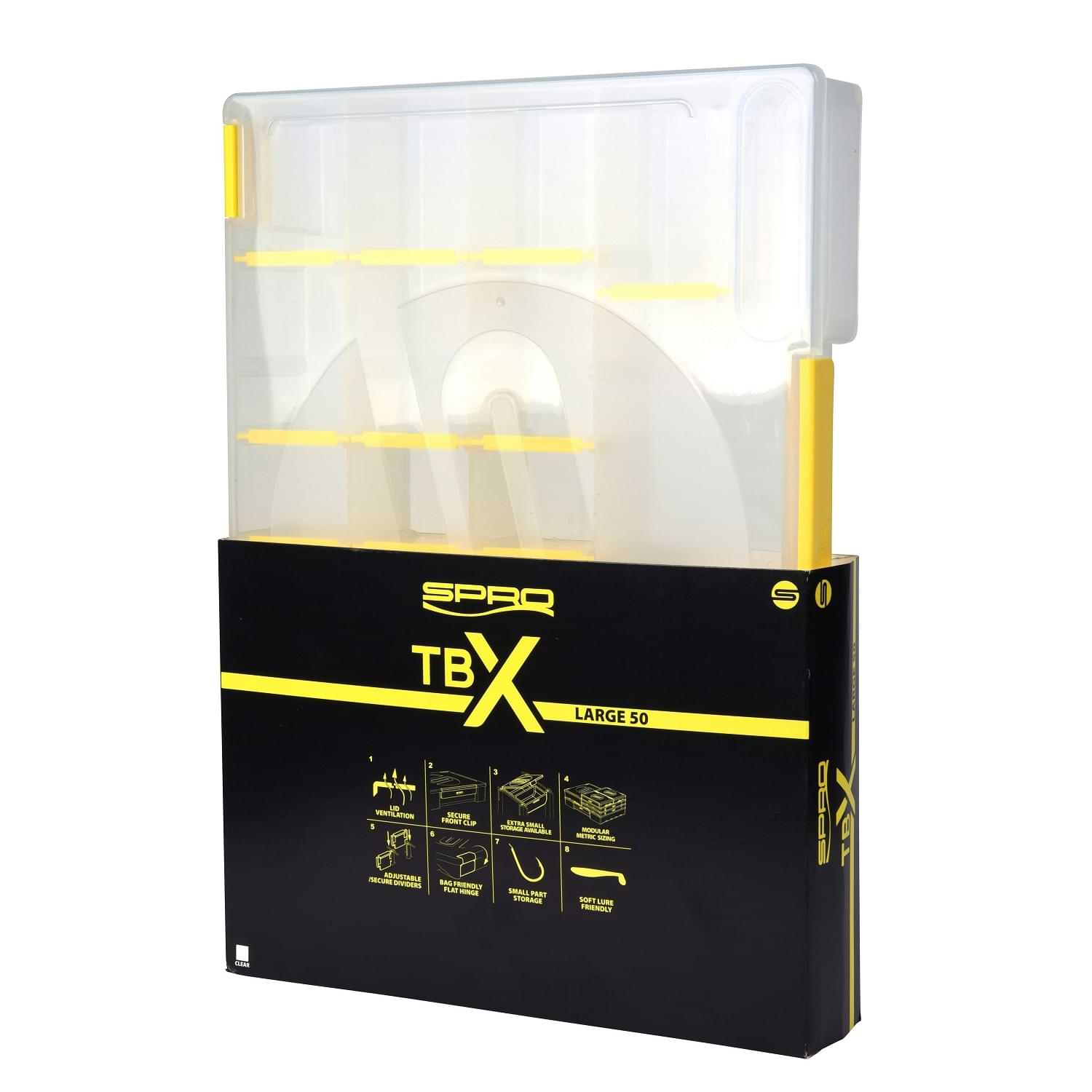 SPRO TBX 50L Clear Box