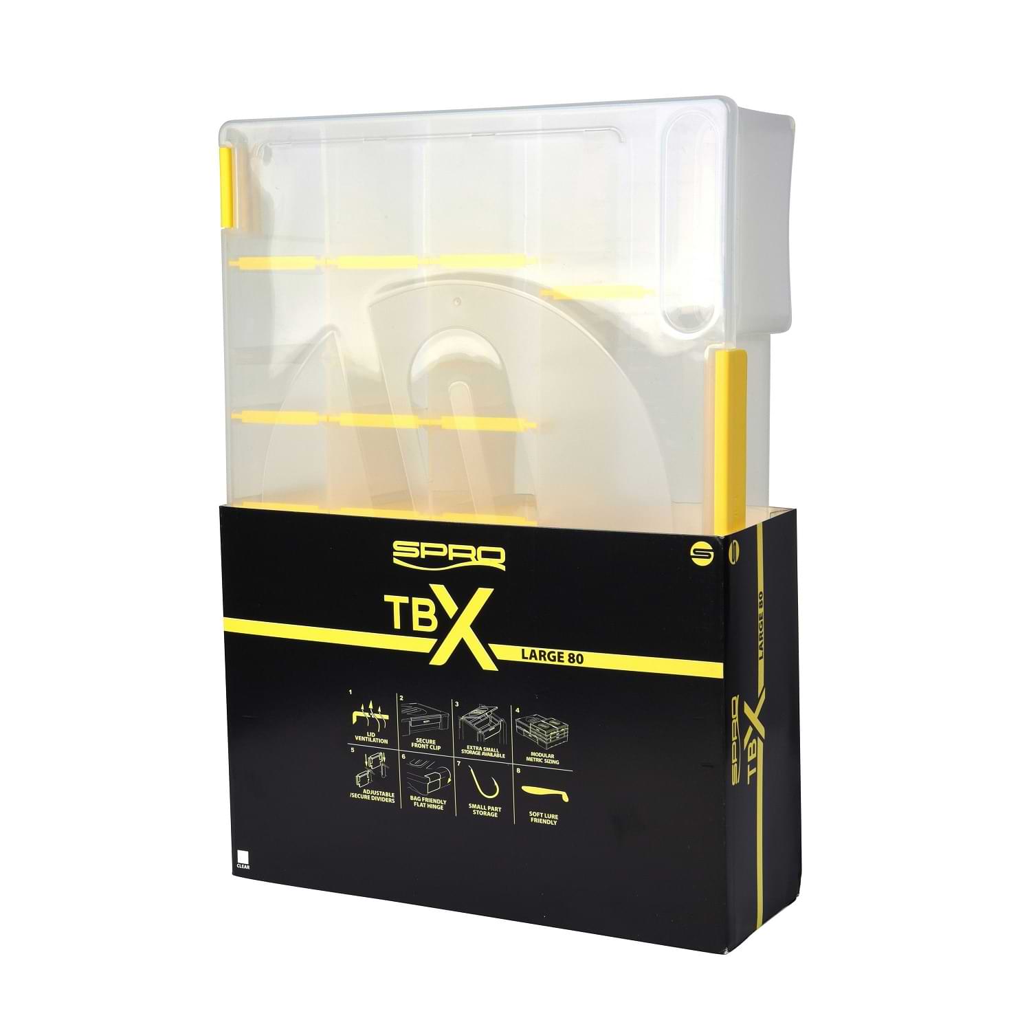 SPRO TBX 80L Clear Box