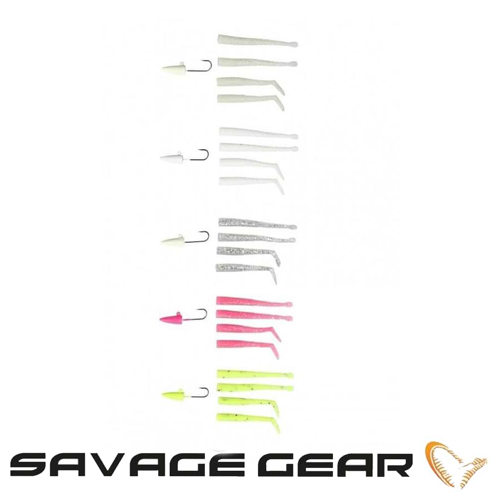 SAVAGE GEAR LRF Mini Sandeel Kit - 25pcs