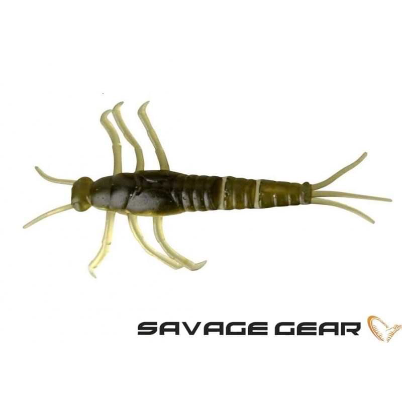 SAVAGE GEAR LB 3D PVC Mayfly 50mm 8pcs