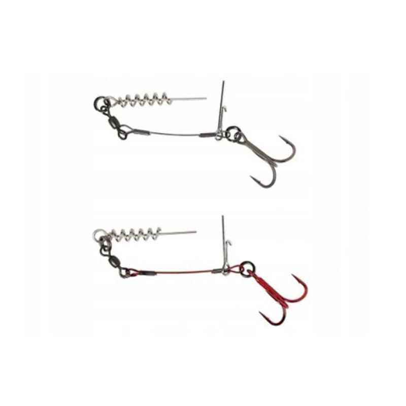SAVAGE GEAR Carbon49 Corkscrew Stinger #2/0 31kg 2pcs