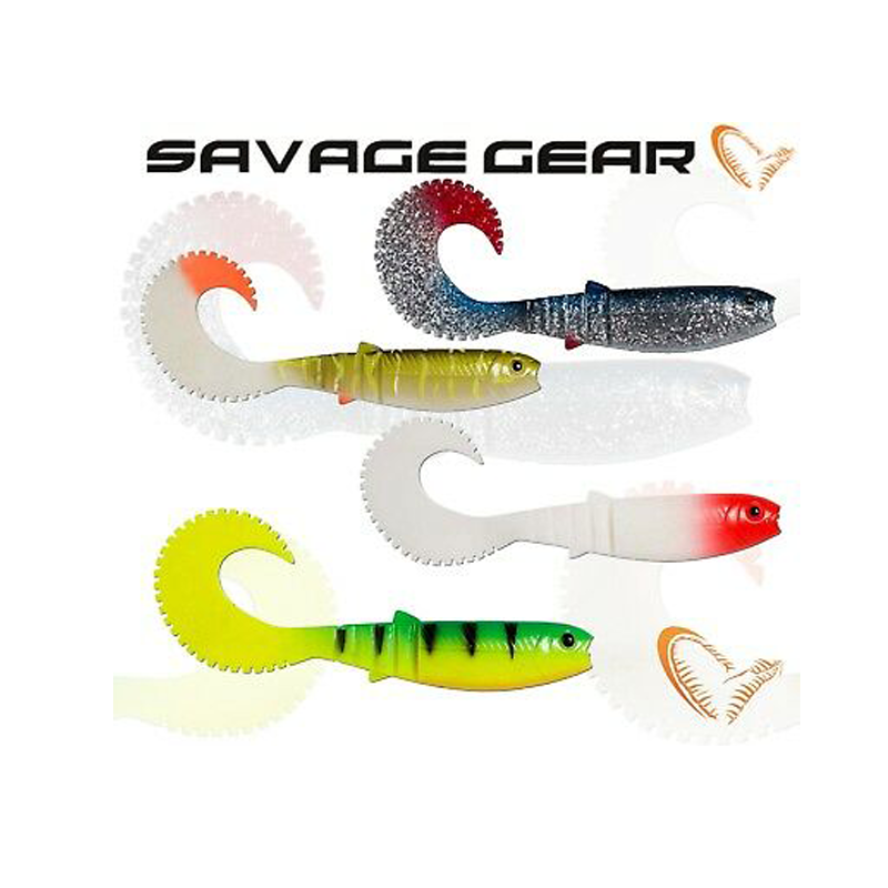 SAVAGE GEAR LB Cannibal Curltail 12.5cm 10g