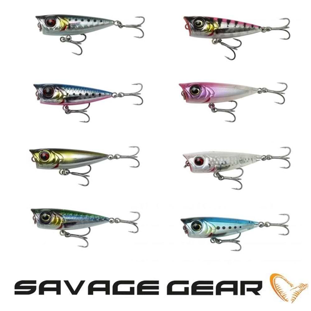 SAVAGE GEAR 3D Minnow Popper 4.3cm 4g - Floating
