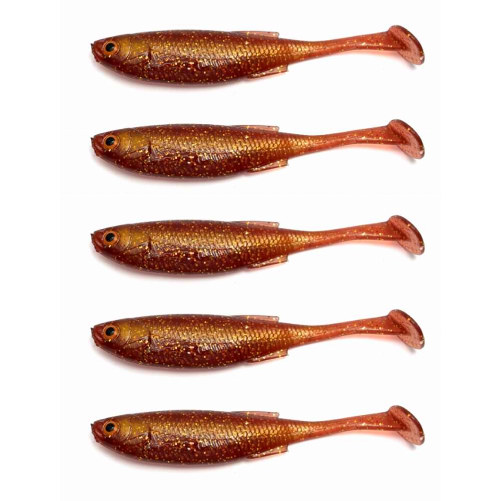 SAVAGE GEAR Craft Shad 10cm 6g Motor Oil 5pcs