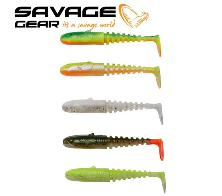 SAVAGE GEAR Gobster Shad 11.5cm 16g Dark Water Mix 5pcs