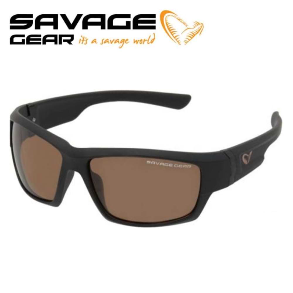 SAVAGE GEAR Shades Polarized Sunglasses Floating - Amber