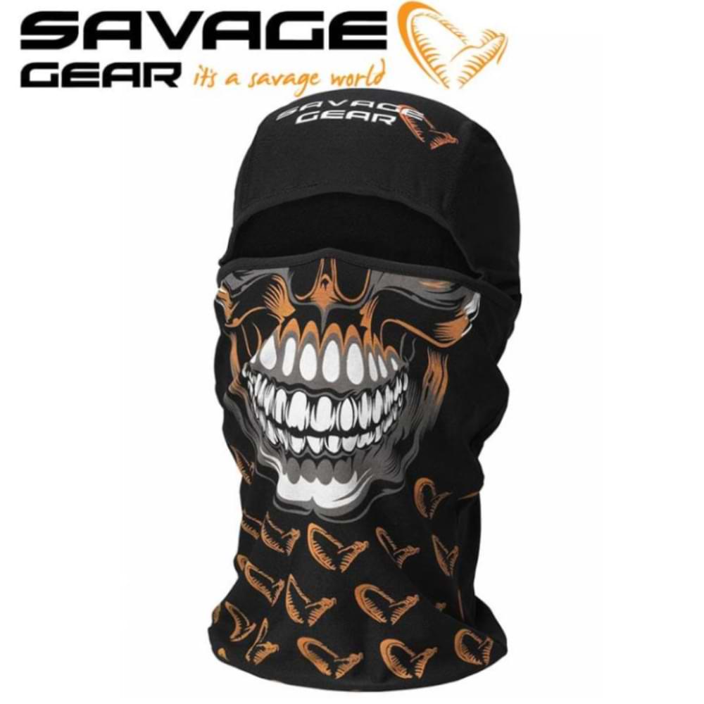 SAVAGE GEAR Skull Balaclava - Black