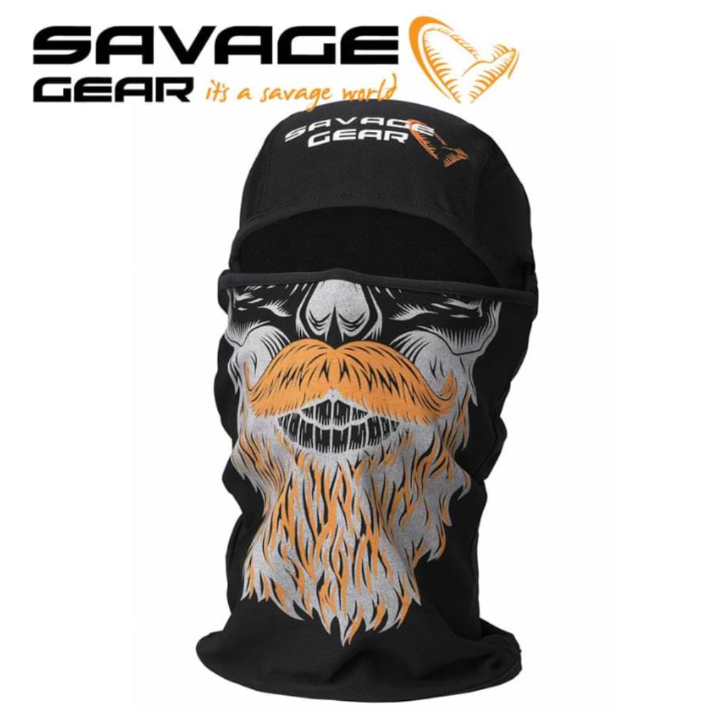 SAVAGE GEAR Beard Balaclava - Black