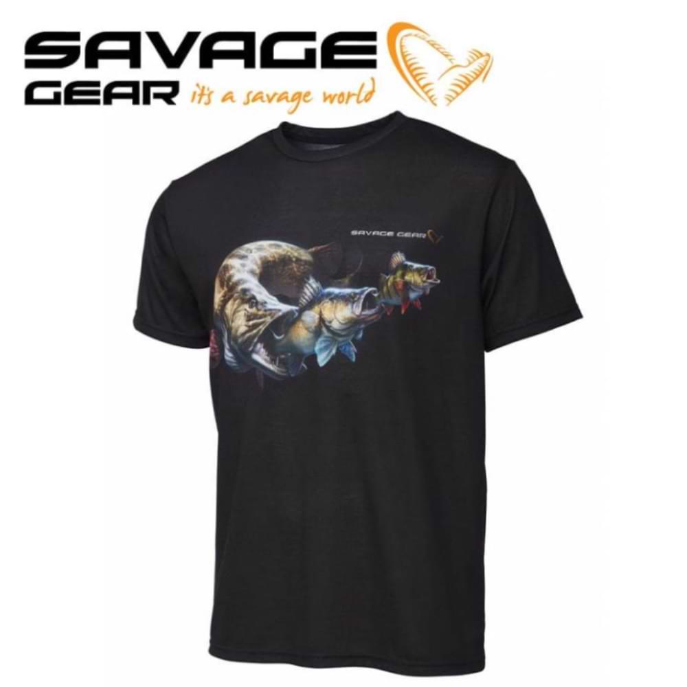 SAVAGE GEAR Cannibal T-Shirt Black