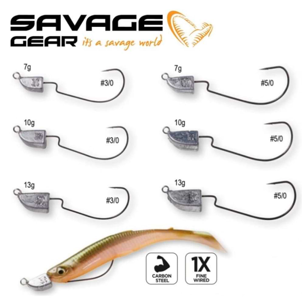 SAVAGE GEAR Swim EWG Jighead 13g 3pcs