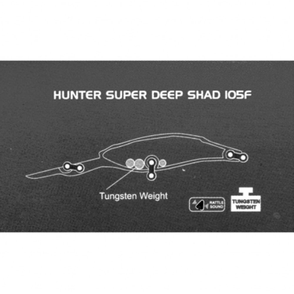 SEA BUZZ Hunter Deep Shad SDR 105F 31g