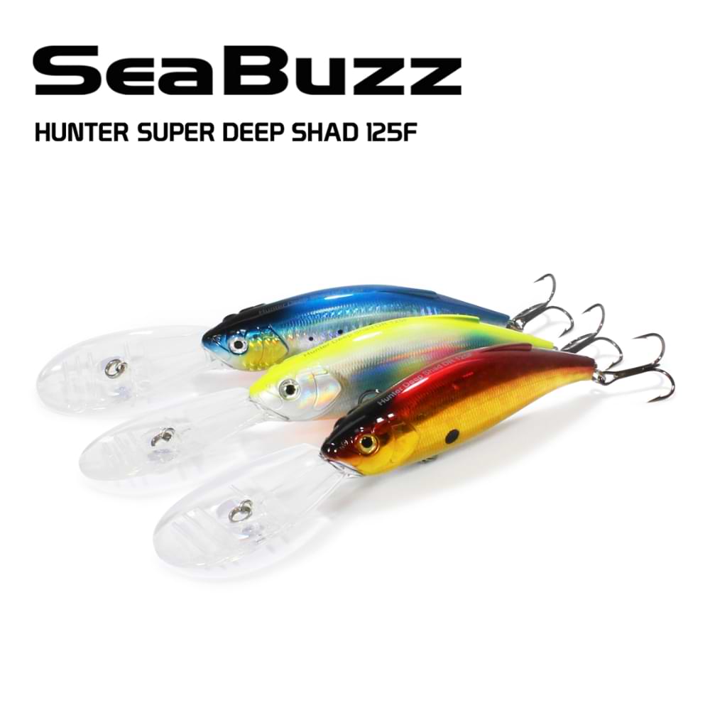 SEA BUZZ Hunter Deep Shad SDR 125F 49g