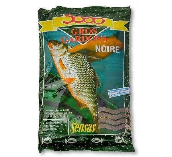 SENSAS 3000 Gros Gardons Noire 1kg