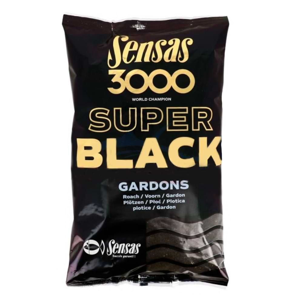 SENSAS 3000 Super Black Gardons 1kg