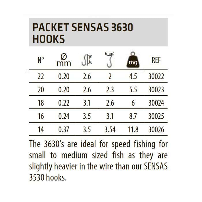 SENSAS Hooks 3630 BZ