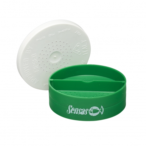 SENSAS Official Bait Measure Tub Bloodworm