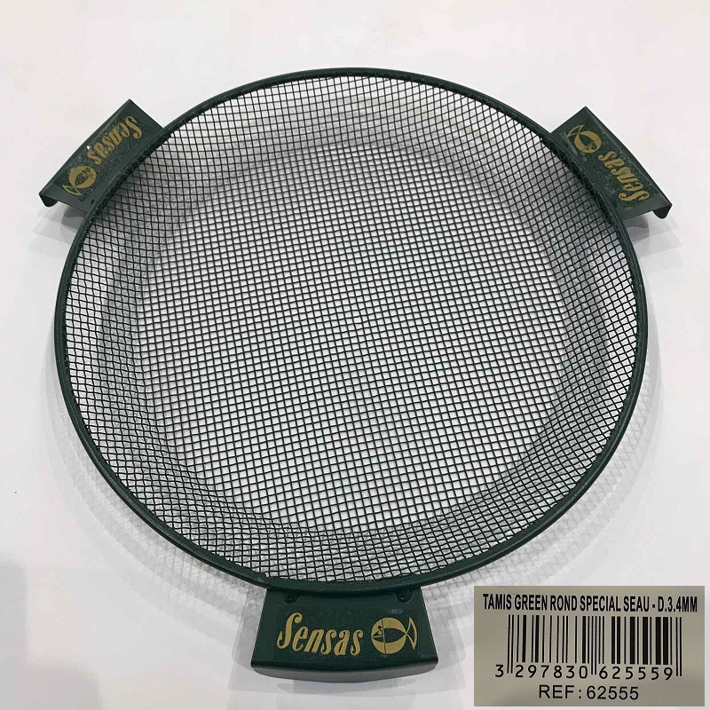 SENSAS Green Special Round Bucket Riddle 3.4mm