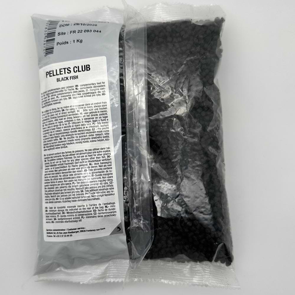 SENSAS Pellet Club Black Fish 4mm 1kg