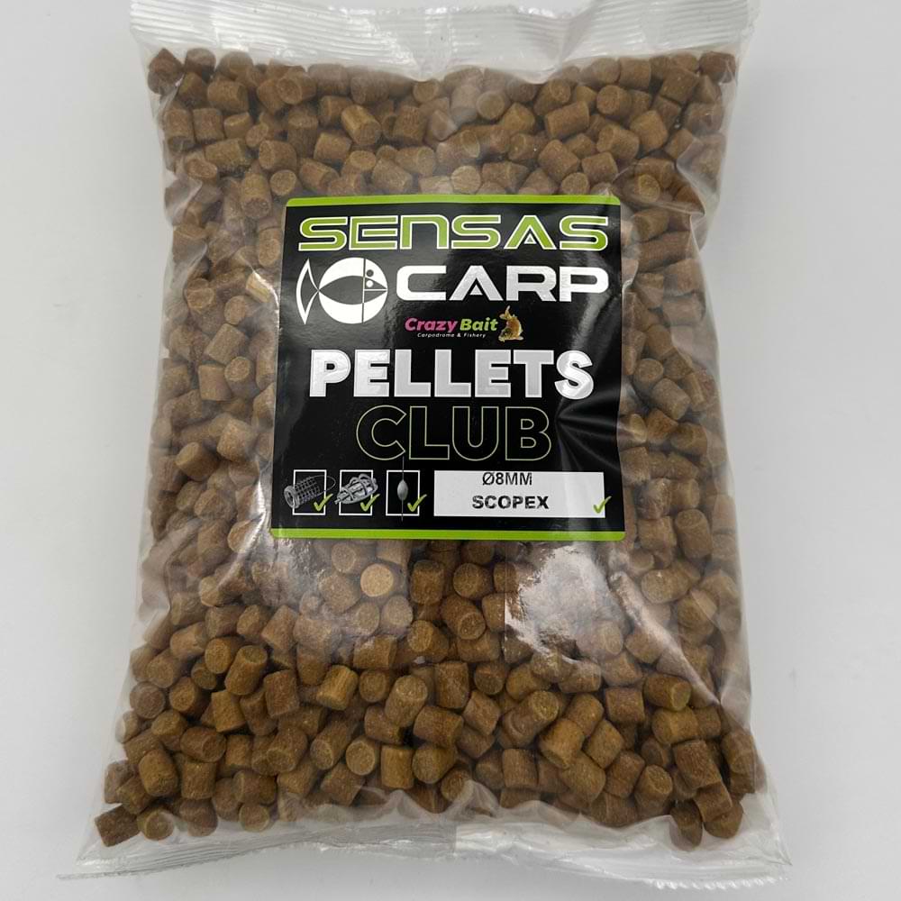 SENSAS Pellet Club Scopex 8mm 1kg