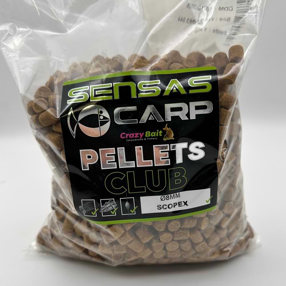 SENSAS Pellet Club Scopex 8mm 1kg