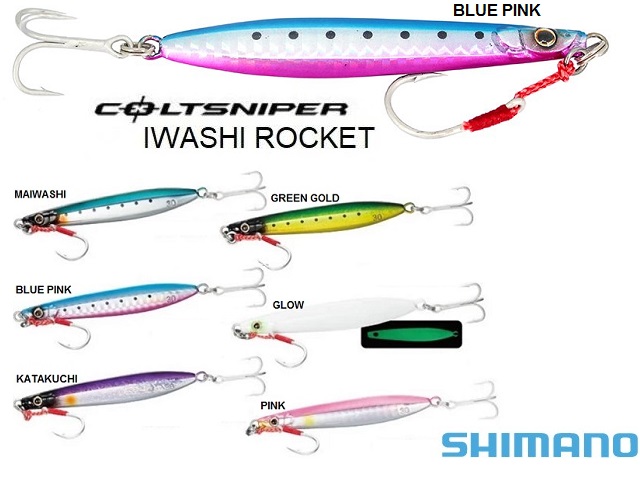 SHIMANO Coltsniper Iwashi Rocket 30gr
