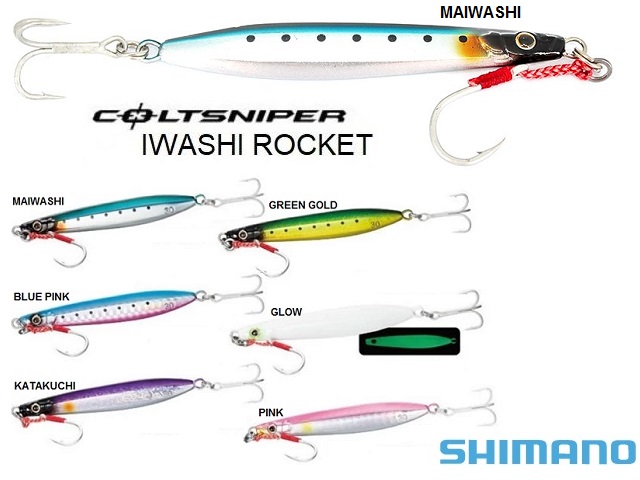 SHIMANO Coltsniper Iwashi Rocket 30gr
