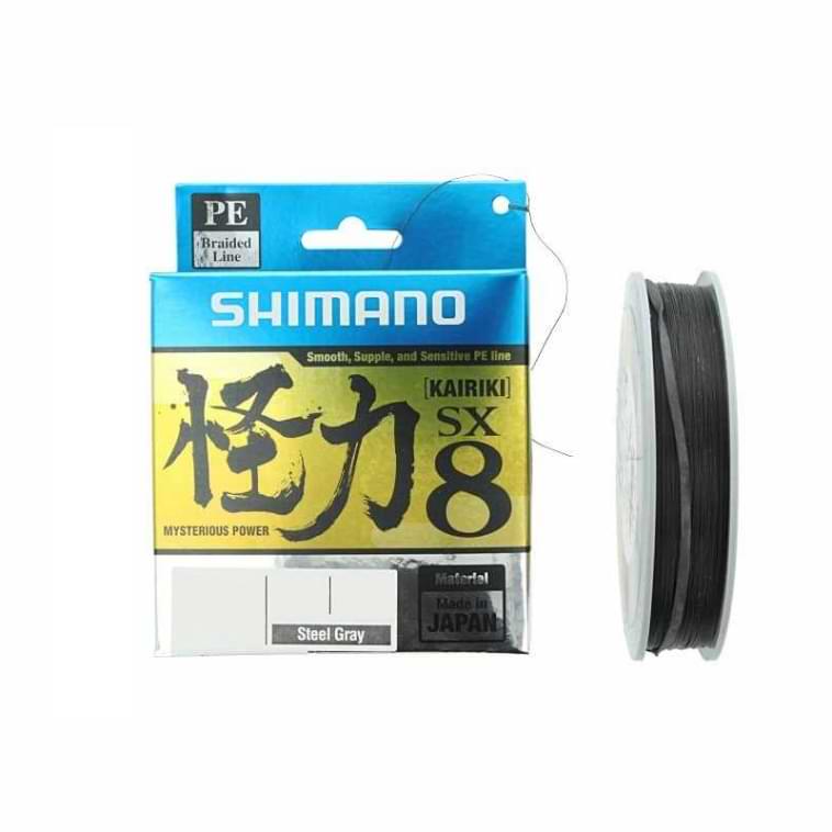SHIMANO Kairiki SX8 Steel Gray - 300m