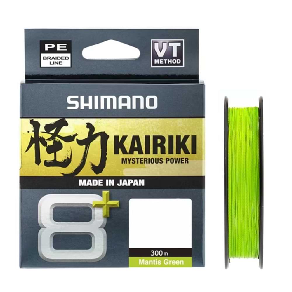 SHIMANO Kairiki 8+ Mantis Green 150m